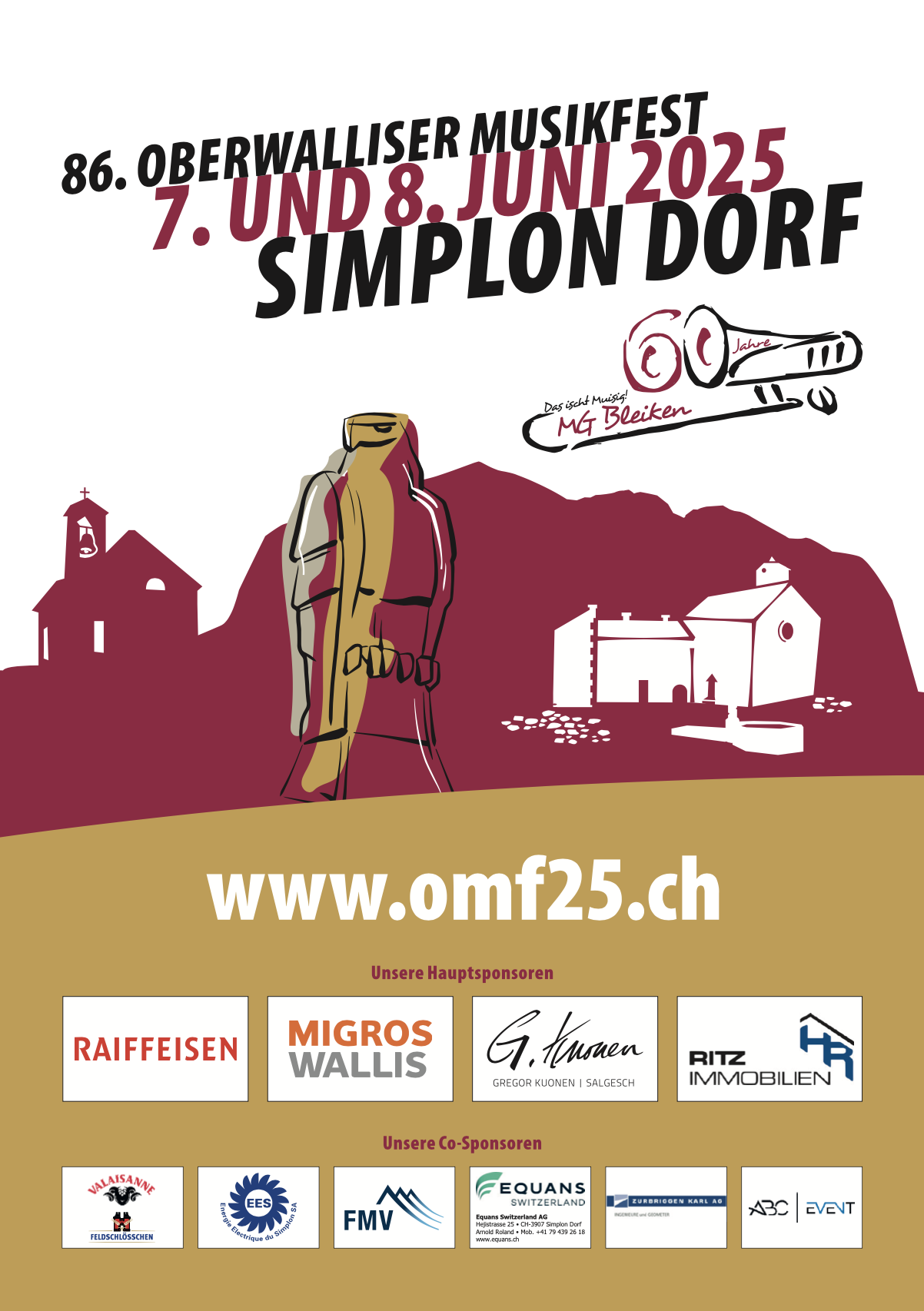 Deckblatt Festbuch OMF25